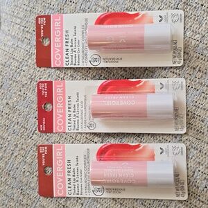 COVERGIRL BRAND WOMEN'S TINTED LIP BALM #400 "YOU'RE THE PALM" BUNDLE OF 3